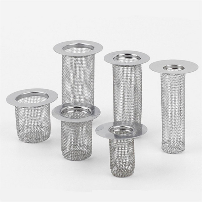 히비 배수구망 미니 배수구거름망, 4 x 8cm