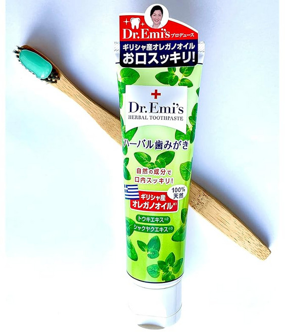 Dr.Emis 허벌치약 오레가노 그리스산 오레가노 오일 치약 천연 허브 혀 닦기 85g, 1개, 1개입