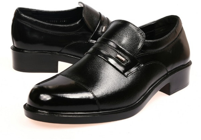 해피슈즈 90-LS-20 중년 신사화 남성구두 충격흡수 우레탄창 남자구두