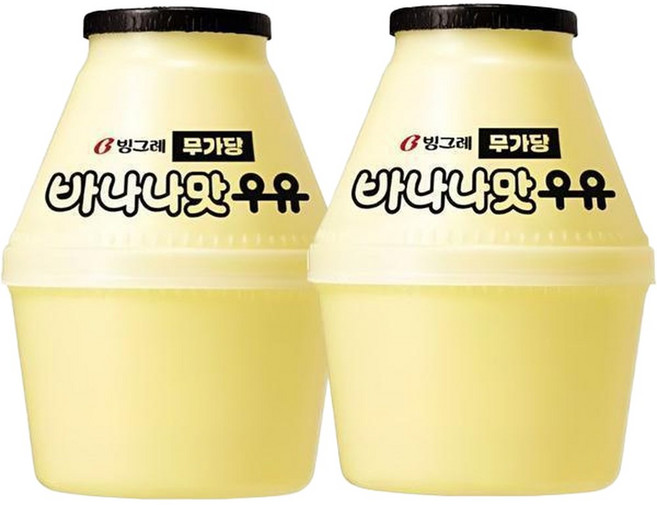 빙그레 바나나우유 무가당 240ml 16개