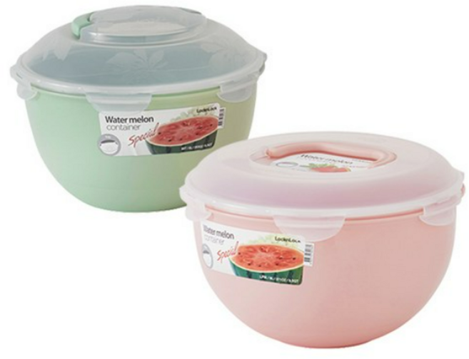 락앤락 원형 수박통 6L + 8L 세트, 2개, 6L, 8L