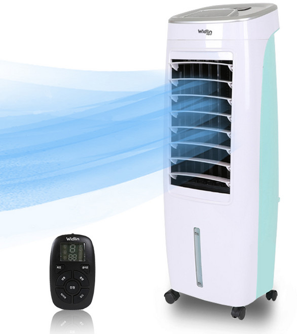 위들린 에어쿨러 냉풍기 이동식 실외기 없는 저소음 냉방기 얼음냉방기 아기방 가정용 미니 에어컨, 위들린 냉풍기_WSM-D3070