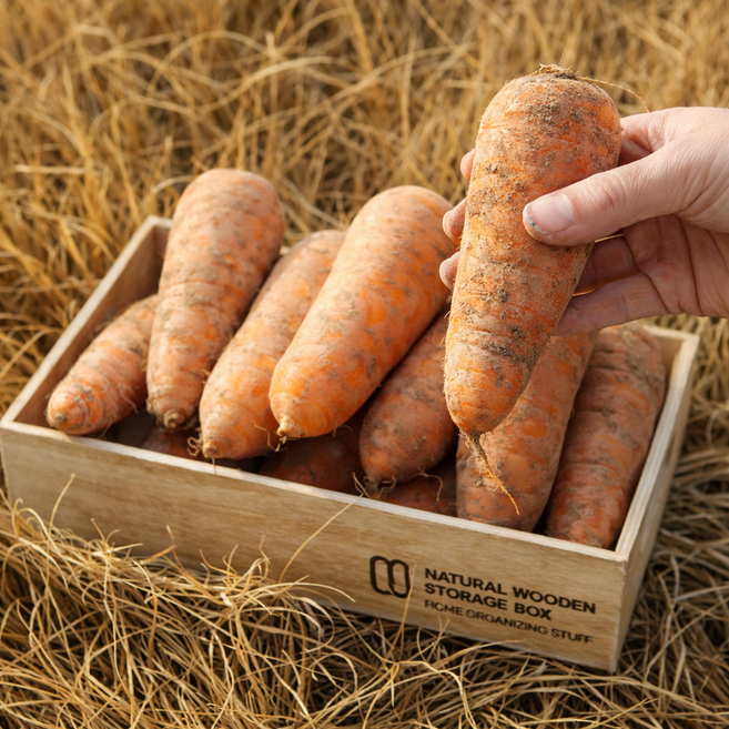 국내산 싱싱한 흙당근 대사이즈, 1개, 1kg(중)