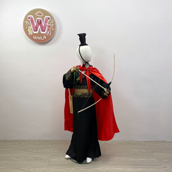 WULA烏拉 兒童古代御林軍裝扮附弓箭