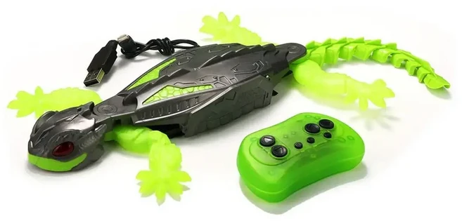 어린이를 위한 원격 제어 벽 등반 도마뱀 로봇 장난감 충전식 크리스마스 기념품 낙하 방지 설계 조작이 간, 01 C