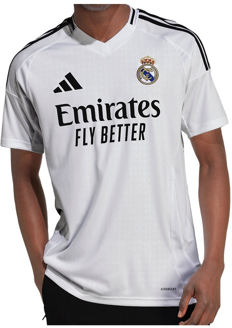 국내매장판 아디다스 레알마드리드 24/25 홈 저지 반팔 유니폼 축구 풋살 남여공용