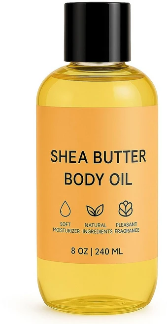Shea Butter Body Oil 시어 버터 바디 오일, 240ml - 쿠팡