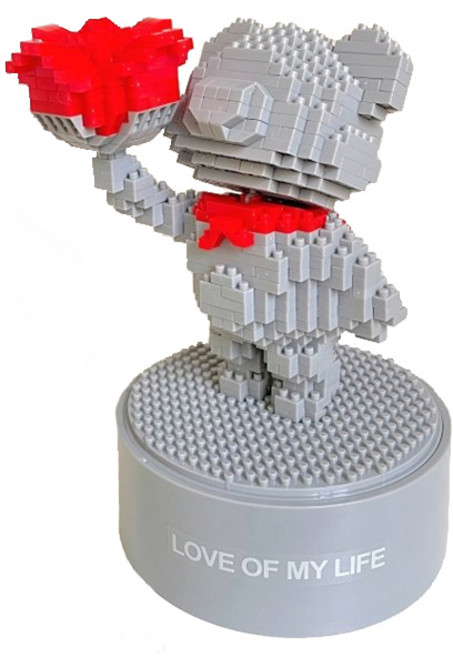 BEACON 나노블럭 미니블럭 베어오르골 시리즈, 1개