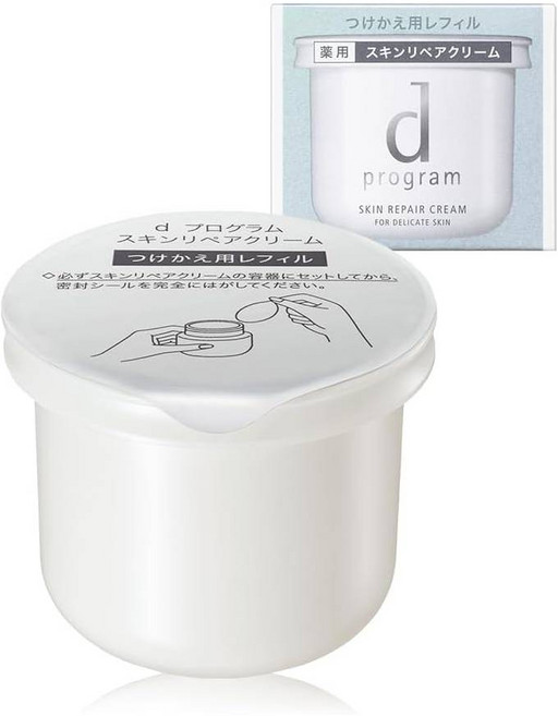 d 프로그램 스킨 리페어 크림 리필 45 g, 1, 45g