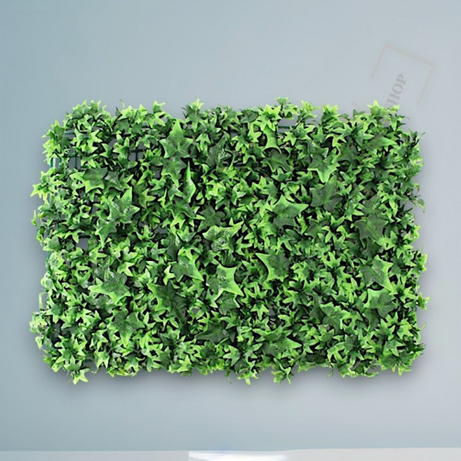 민쿠샵 잔디매트 인조잔디 벽장식 인테리어 60x40cm 벽인테리어