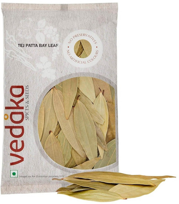Vedaka Tej Patta Bay 테지 파타 베이 잎 Leaf 100g, 1