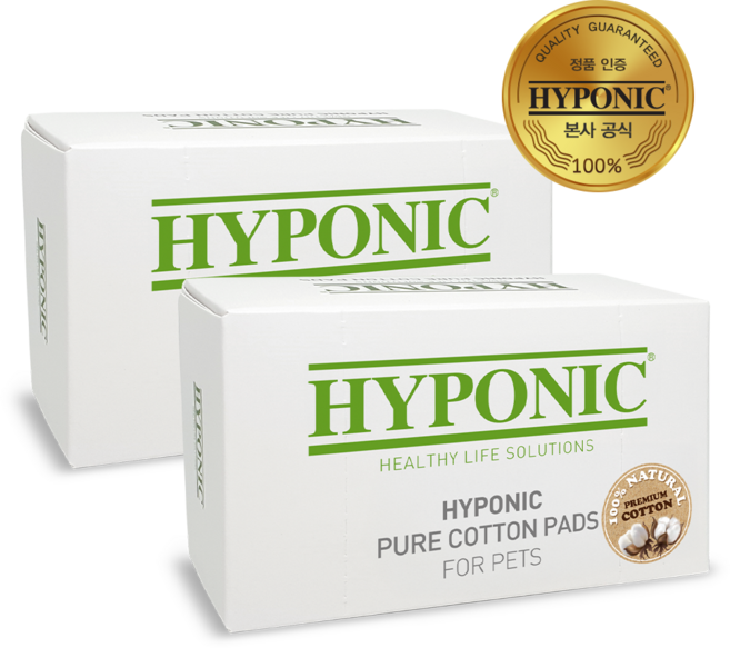 하이포닉 퓨어 코튼패드 순면 화장솜 (50매), 2박스 100매