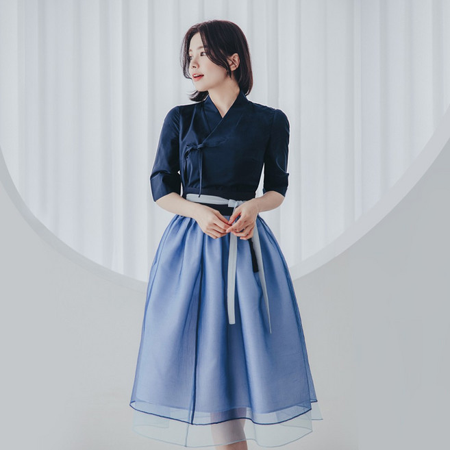 수설화 생활한복 여성 여름 한복 저고리