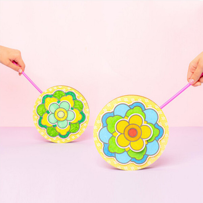 명절 전통 종이 미니굴렁쇠 만들기, 1개