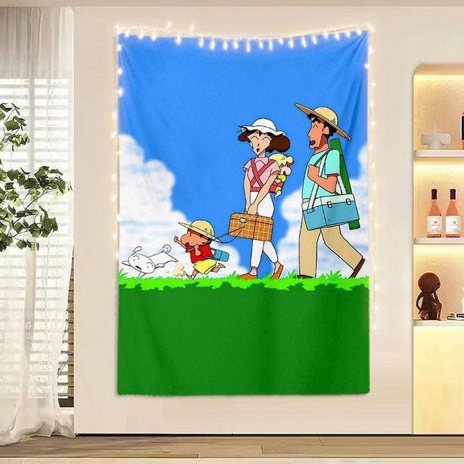 짱구 세로형 패브릭포스터 대형, M