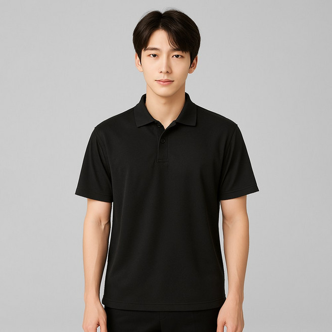 어니우니 쿨카라티 PK 반팔 빅사이즈 기능성 카라 쿨론 티셔츠