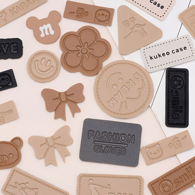 웨젼 찢어진 옷 가방 셀프 수선 DIY 열접착 패치 와펜, 20개, 혼합색상