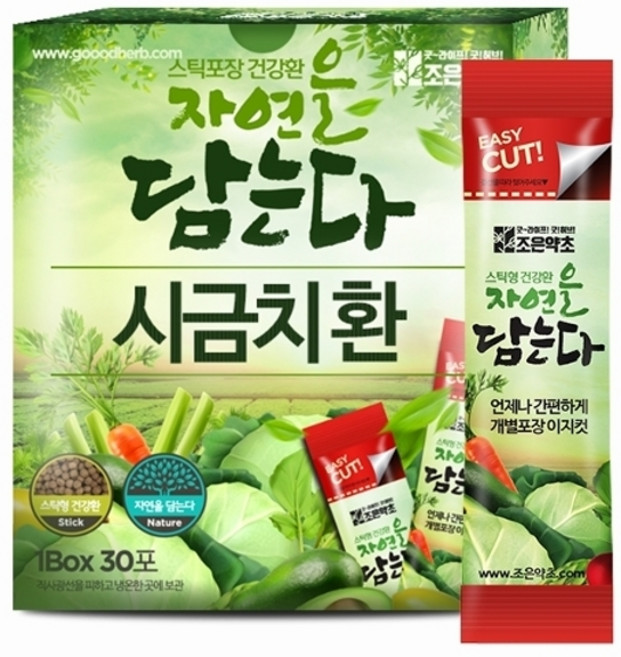 조은약초 시금치환 스틱형 3g x 30포, 1개