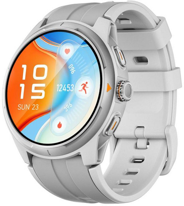 GTR6 戶外運動 AMOLED 智慧手錶, GTR6霧銀灰, 40mm, GPS 藍芽