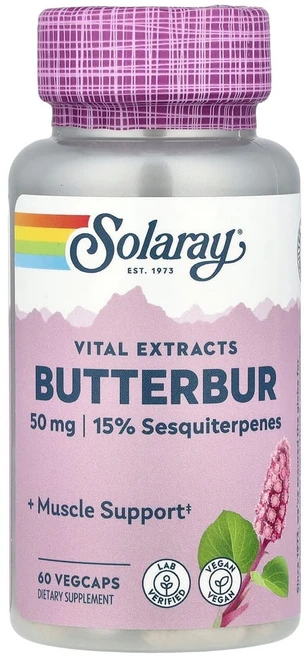 솔라레이 머위 뿌리추출물 50mg 베지 캡슐 60정, SOR11664, 1개 - 쿠팡