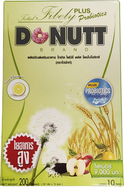 買10送1盒 熱銷推薦 DONUTT 多麗酵素纖維粉 蜂蜜檸檬, 20g, 10個