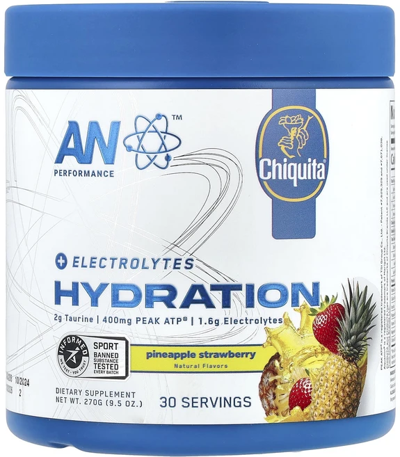 효과가 좋은 AN Supps 하이드레이션 파인애플 딸기 270g(9.5oz) 최저가격, ANSupps하이드레이션파인애플딸기270g95oz, 270g, 1개 - 쿠팡