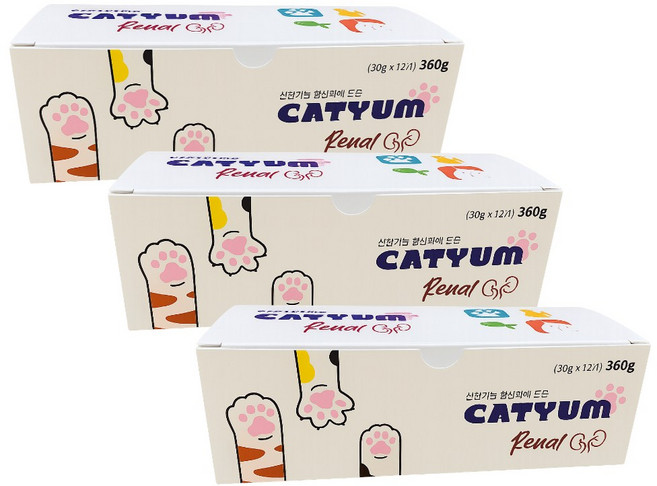 신장 고양이 캔 레날 베러펫, 30g, 36개, 오리