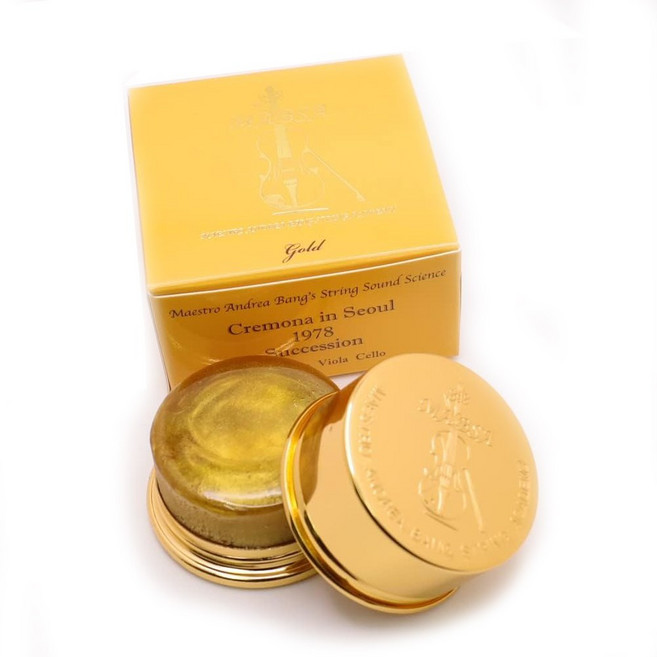 안드레아 맙사 골드 송진 금가루 함유, 1개