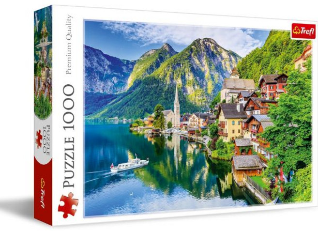 13533813 직소 퍼즐 취미 놀이 Trefl Hallstatt 오스트리아 1000피스 지그소 레드 27인치 x 19인치 프린트 DIY 창의적인 즐거움 클래식한 성인 및 14, 13533813 직소 퍼즐 취미 놀이 Trefl Hal
