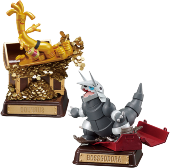 포켓몬스터 피규어 빈티지 타부자고 보스도라, 1개