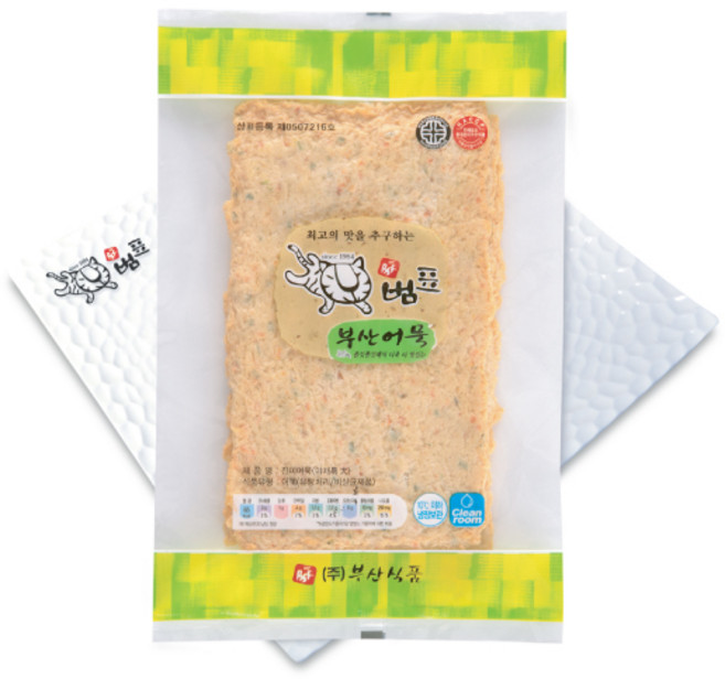[범표어묵] 부산어묵 야채특대 (10장/750g), 1개, 750g