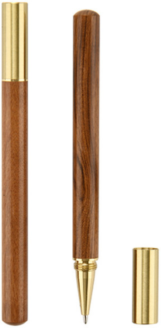 GF 원목 볼펜 나무 고급 볼펜 기념품 졸업선물 새해선물 2P, 2개, 배나무
