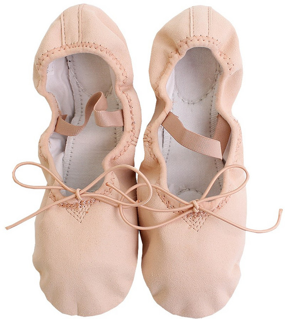 SNC 성인 스웨이드 발레슈즈 [베이지], 235