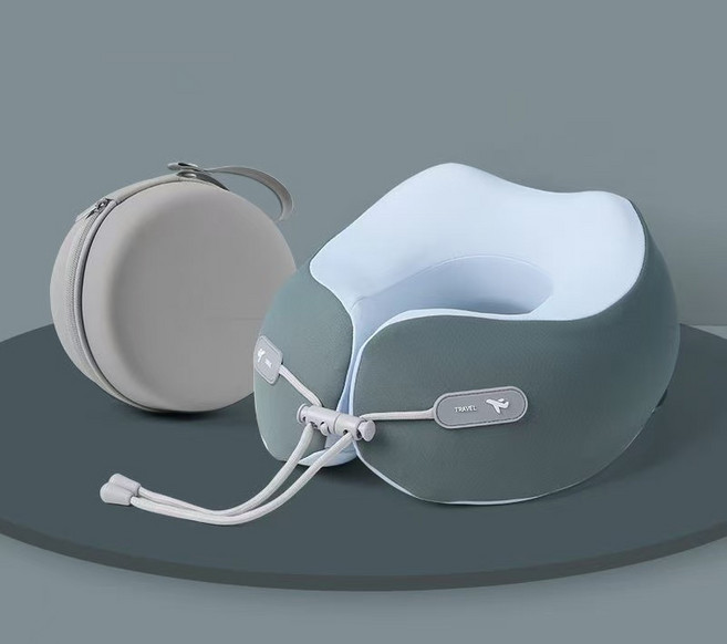 애치비 고탄력 휴대용 여행 목베개 쿠션