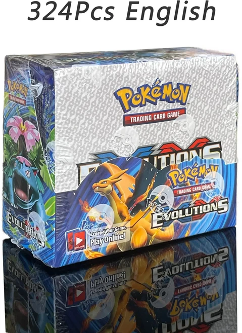 324/360개 영어판 TCG: 스칼렛 & 바이올렛 151 클래식 확장 부스터 박스 트레이딩 카드 36팩 선물, 14 Evolutions