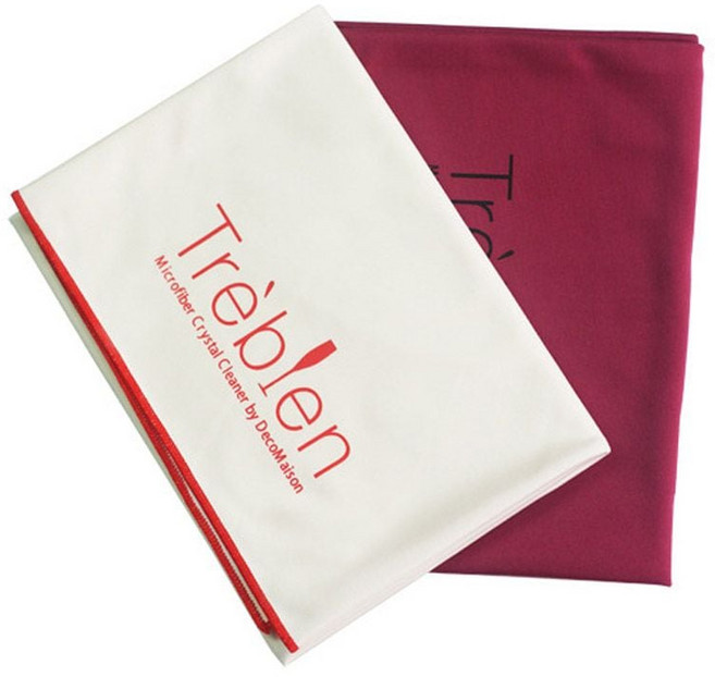 와인바 와인용품 초극세사 와인잔 클리너(색상선택 가능), 아이보리