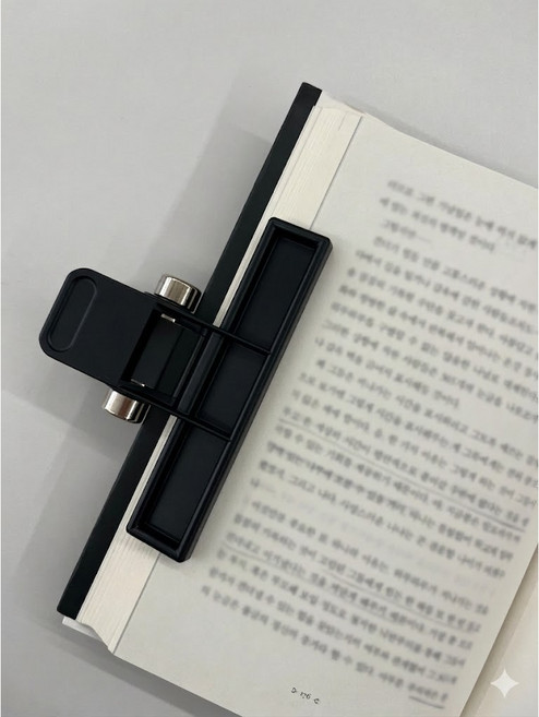 북클립 북스토퍼 북홀더 보면대 악보대 책고정 독서대 책거치대 플럼넷 일본 플럼넷 정식 수입, 1개