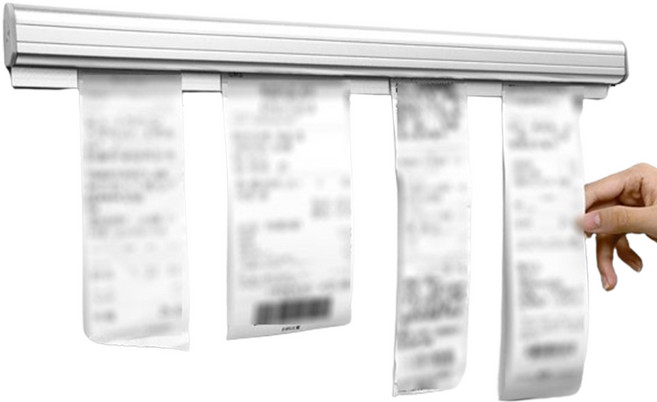 가게 매장 주문서 꽂이 정리 빌지 오더랙, 80cm