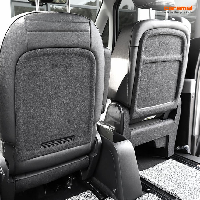 호환 레이 EV 시트후면 보호커버 뒷좌석 킥매트 몰딩 튜닝 용품