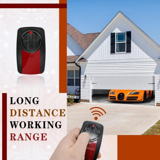 호환 보안+2.0용 차고 문 개폐기 Tribland 891LM 373LM 973LM 81LM 롤링 코드 리모컨, 01 1PCS