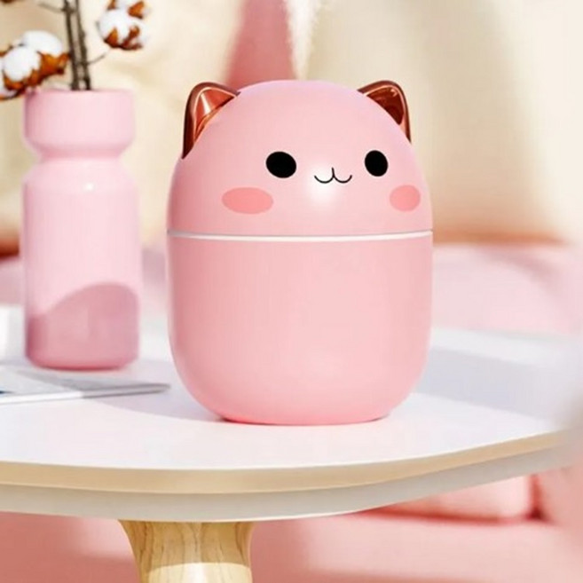촉촉 고양이 USB 미니 가습기, 1개