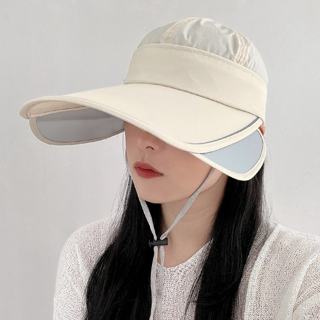 동대문모자 UV 윙 날개 바이저 썬캡