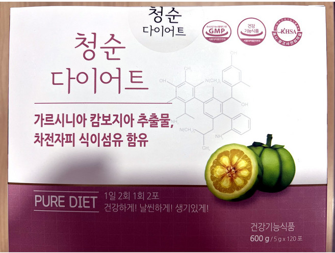 유통기한 임박 영양제 발효 다이어트 효소 다이어트보조제 탄수화물 컷팅제 분해 체지방 감소 뱃살 가르시니아 차전자피, 600g, 1개