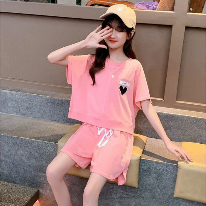 재한 초등학생 캐주얼 반팔세트 [2480]