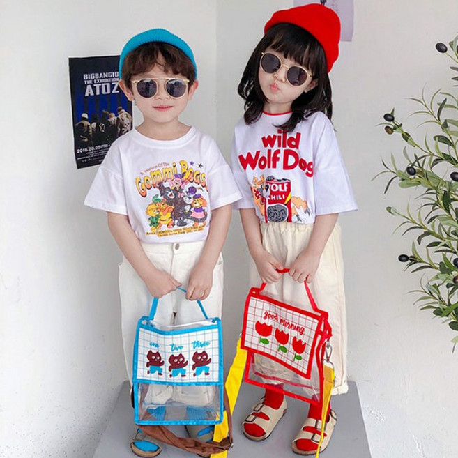 초등학생 수영가방 워터파크 물놀이 수영장 어린이 남아 여아 수영 가방 PVC 비치백 드라이백