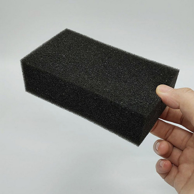 얼굴 잔머리 털이개 미용실 소프트 머리카락 스펀지, 1개