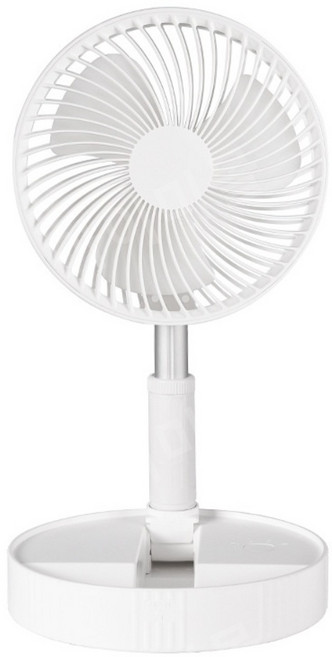 접이식 선풍기 무선 탁상용선풍기 휴대용 서큘레이터 캠핑 야외 서큘레터, 접이식 텔레스코픽 블루 3600mAh