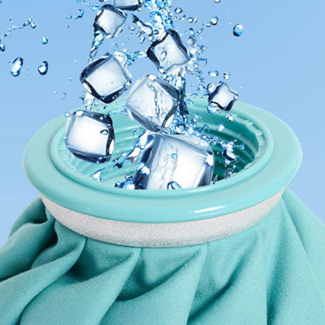 결로없는얼음주머니 러닝무릎찜질팩 특대형얼음주머니 입구큰얼음주머니 골프장얼음주머니 얼음주머니골프대용량 입구넓은얼음주머니, 민트