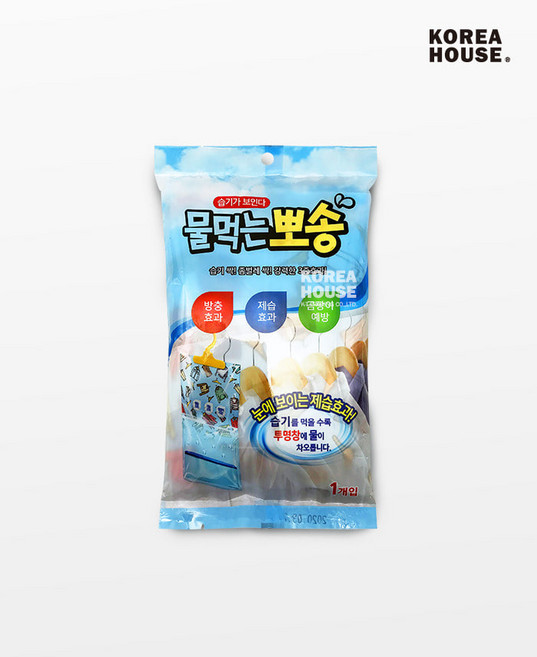 물먹는뽀송 일반형 200g 방충효과 제습효과 곰팡이예방, 1개