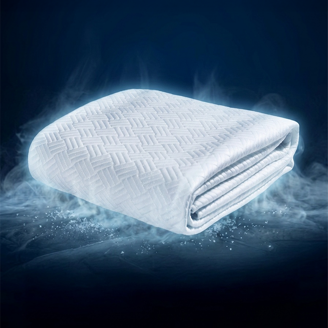 라브릭 냉감 쿨매트 여름 침대패드 써머라이트 플러스, 쿨화이트